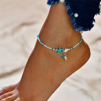 🎁 Ocean Starfish Anklet