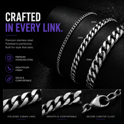 Milion LAST DAY SALE 40% OFF - Signature Cuban Link Bracelet