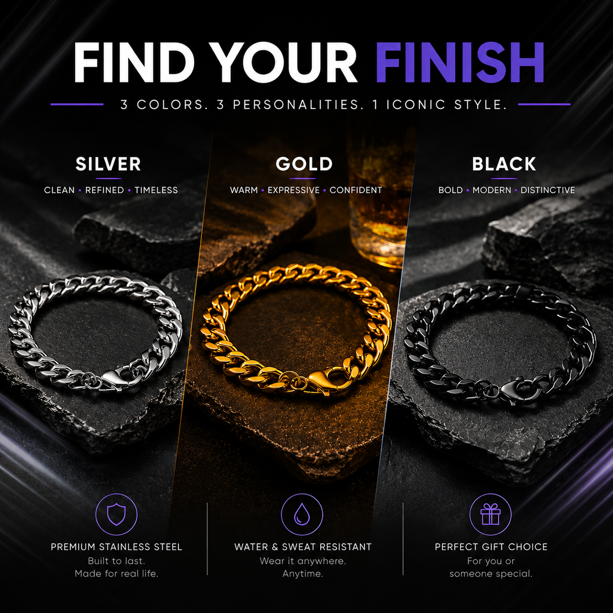 Milion LAST DAY SALE 40% OFF - Signature Cuban Link Bracelet